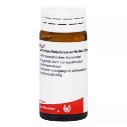 ATROPA belladonna ex Herba D 3 globül, 20 g