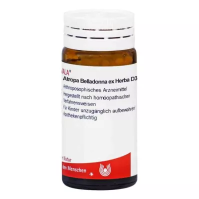 Atropa Belladonna ex Herba D3 Kürecikleri (20 g)