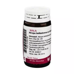 ATROPA belladonna ex Herba D 6 kürecik, 20 g