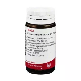 CHAMOMILLA E radice D 3 globül, 20 g