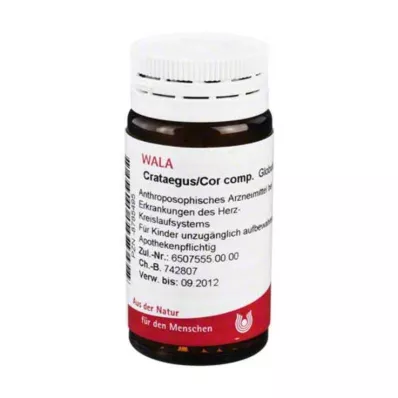 CRATAEGUS COR comp. globules, 20 g