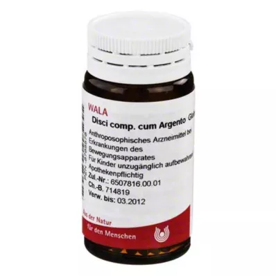 Disk kompozisyonu cum Argento kürecikleri, 20 g Disk kompozisyonu cum Argento kürecikleri, 20 g