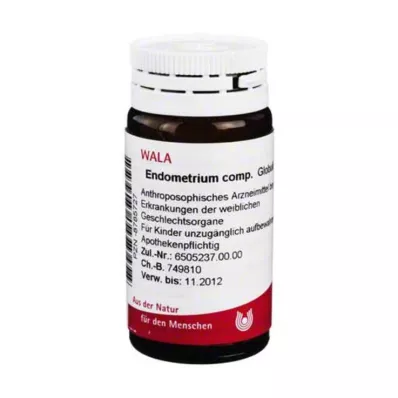 Endometriyum bileşimi Kürecikler, 20 gr