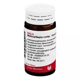 MELISSA/SEPIA comp. globules, 20 g