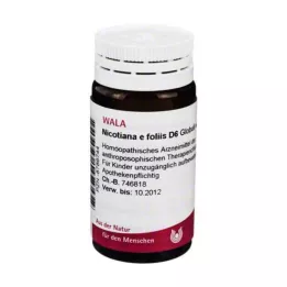 NICOTIANA E foliis D 6 kürecik, 20 g
