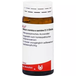 NUX VOMICA E semine D 3 globül, 20 g