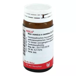 NUX VOMICA E semine D 3 globül, 20 g