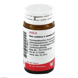 NUX VOMICA E semine D 12 globül, 20 g
