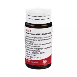 NUX VOMICA/NICOTIANA comp. globules, 20 g