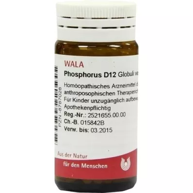 PHOSPHORUS D 12 globül, 20 g