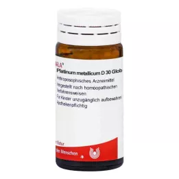 PLATINUM METALLICUM D 30 globül, 20 g