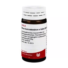 RHUS TOXICODENDRON E foliis D 30 globül, 20 g