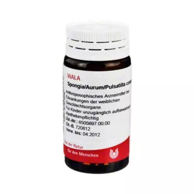 Spongia Aurum Pulsatilla com, 20 gr Spongia Aurum Pulsatilla com, 20 gr