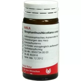 STROPHANTHUS/NICOTIANA comp. globules, 20 g