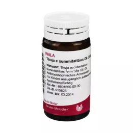 THUJA E SUMMITATIBUS D 6 globül, 20 g
