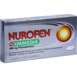 NUROFEN Immedia 400 mg film kaplı tablet, 24 adet