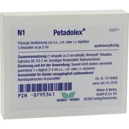 PETADOLEX Ampuller, 5X2 ml