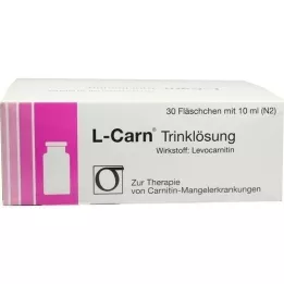 L-CARN İçme çözeltisi, 30X10 ml