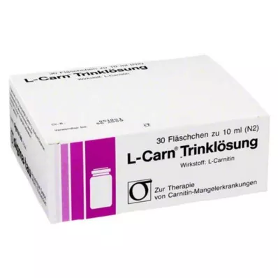 L-CARN İçme çözeltisi, 30X10 ml