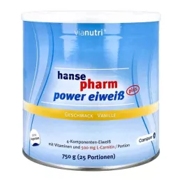 HANSEPHARM Güçlü yumurta akı artı vanilya tozu, 750 g