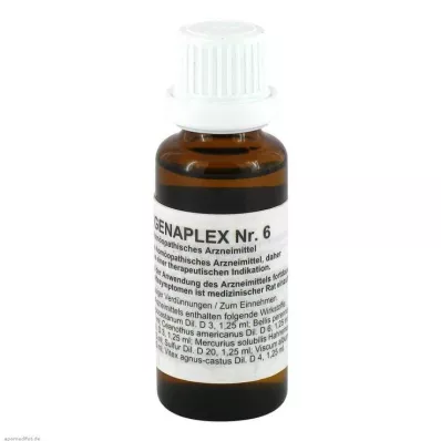 REGENAPLEX No.6 damla, 30 ml REGENAPLEX No.6 damla, 30 ml
