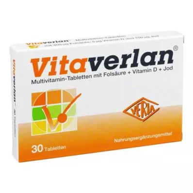 Vitaverlan tabletleri, 30 adet