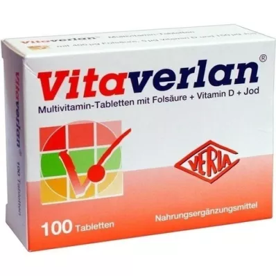 VITAVERLAN Tabletler, 100 adet