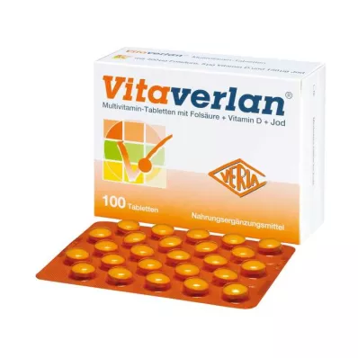 Vitaverlan tabletleri, 100 adet Vitaverlan tabletleri, 100 adet