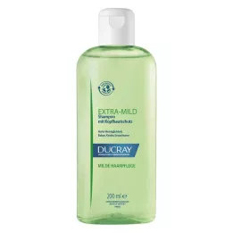 DUCRAY EXTRA MILD Biyolojik olarak parçalanabilen şampuan, 200 ml