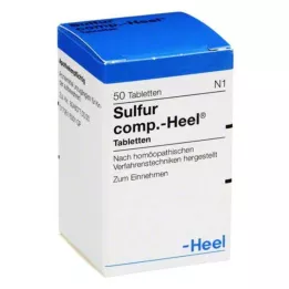 SULFUR COMP.Topuk tabletleri, 50 adet