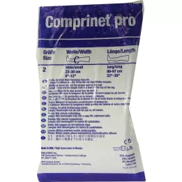 COMPRINET pro çorap üst bacak uzun beden 2 beyaz, 2 adet