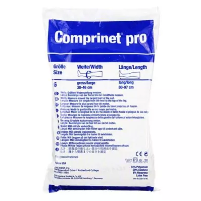 Comprinet Pro diz üstü çorap, beden 6, 2 adet Comprinet Pro diz üstü çorap, beden 6, 2 adet