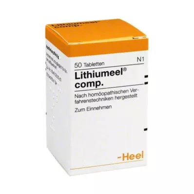 LITHIUMEEL komp. tabletler, 50 adet