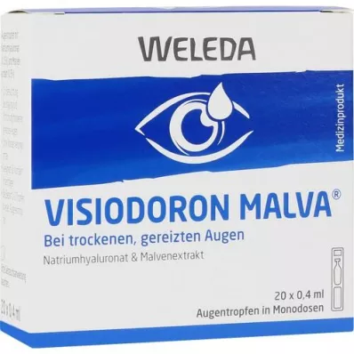 VISIODORON Tek dozluk pipet içinde Malva göz damlası, 20X0,4 ml