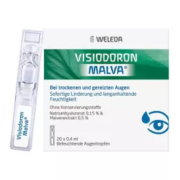 VISIODORON Tek dozluk pipet içinde Malva göz damlası, 20X0,4 ml