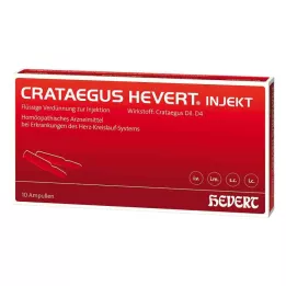 CRATAEGUS HEVERT enjekte ampulleri, 10 adet