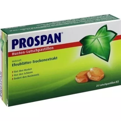 PROSPAN Öksürük pastilleri, 20 adet