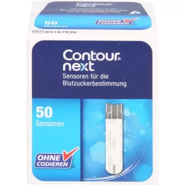 CONTOUR Next Sensors Test Şeritleri, 50 adet