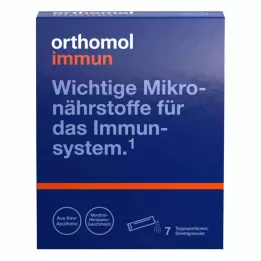 ORTHOMOL Immune direct granül ahududu/mentol, 7 adet