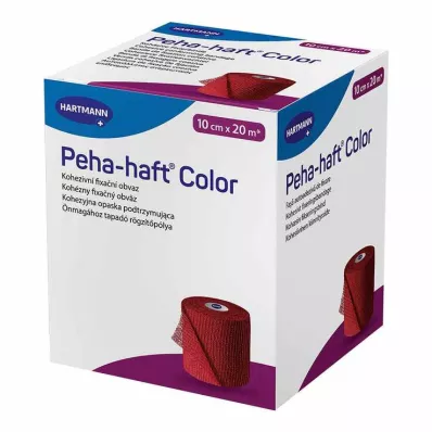 Peha Haft Renkli sabitleme bandajı lateks f.10 cm x 20 m kırmızı, 1 adet Peha Haft Renkli sabitleme bandajı lateks f.10 cm x 20 m kırmızı, 1 adet