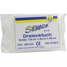 SENADA Üçgen bez DIN 13168D, 1 adet