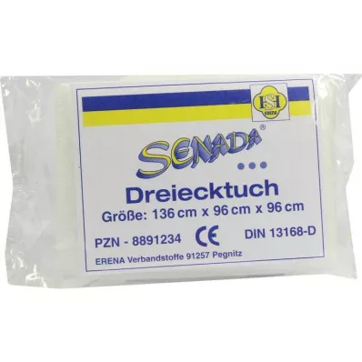SENADA Üçgen bez DIN 13168D, 1 adet