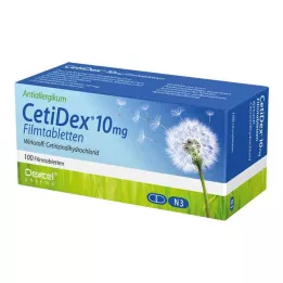CetiDex 10 mg film kaplı tablet, 100 adet