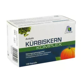 KÜRBISKERN KOMPLEX Kapsül, 140 Kapsül