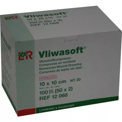 Vliwasoft polar kompres 10x10cm 6 katlı steril, 50x2 adet Vliwasoft polar kompres 10x10cm 6 katlı steril, 50x2 adet