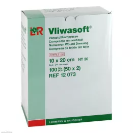 VLIWASOFT Dokunmamış kompresler 10x20 cm steril 6l, 50X2 adet