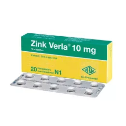 ZINK VERLA 10 mg film kaplı tabletler, 20 adet