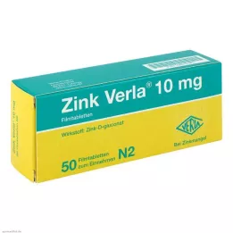 ZINK VERLA 10 mg film kaplı tablet, 50 adet