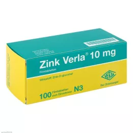 ZINK VERLA 10 mg film kaplı tablet, 100 adet