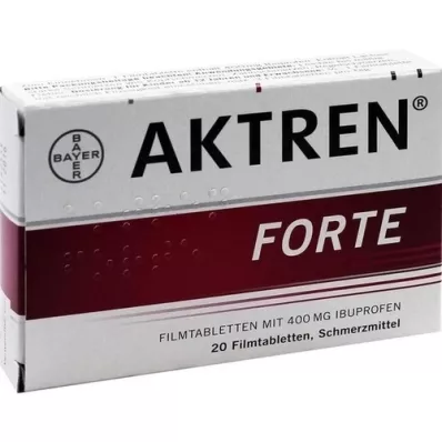 AKTREN forte film kaplı tabletler, 20 adet